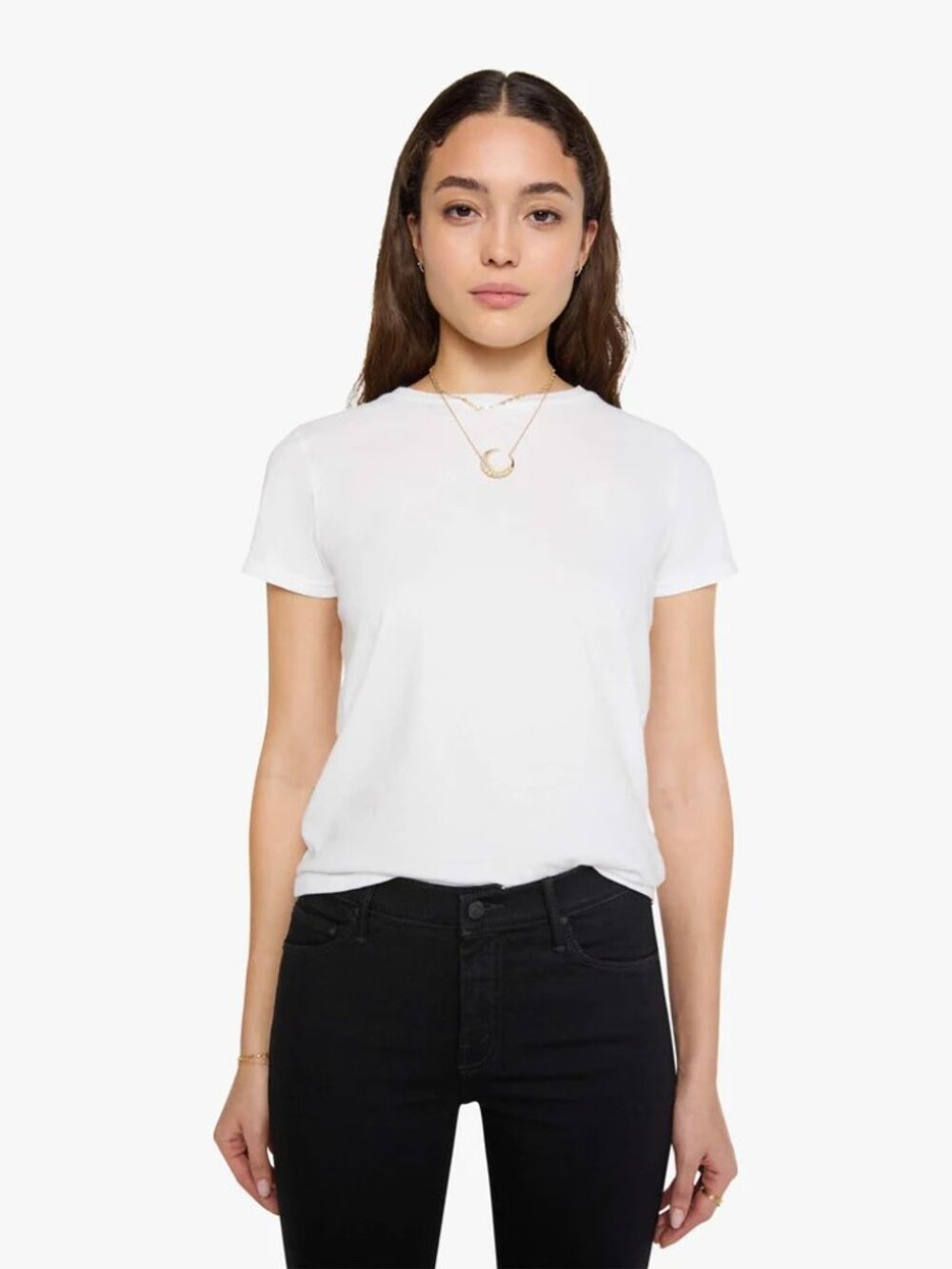 MOTHER The Lil Goodie Goodie T Shirt White Size L